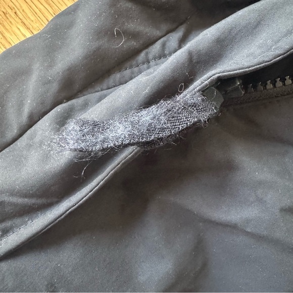 J. Crew Wallace & Barnes Lofty Nylon Parka PrimaLoft Size Large Black Coat - Picture 9 of 12